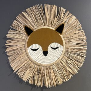 Fox nursery wall hanging decor