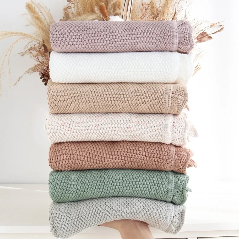 White Knitted Heirloom blanket