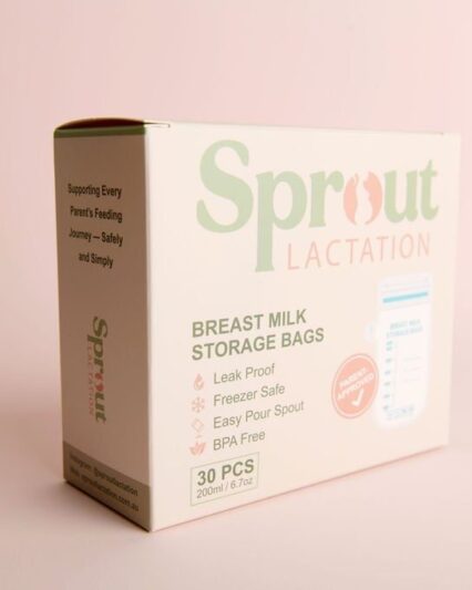 Breastmilk storage bags