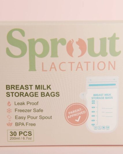 Breastmilk storage bags