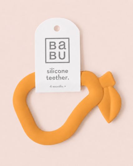 Silicone teether