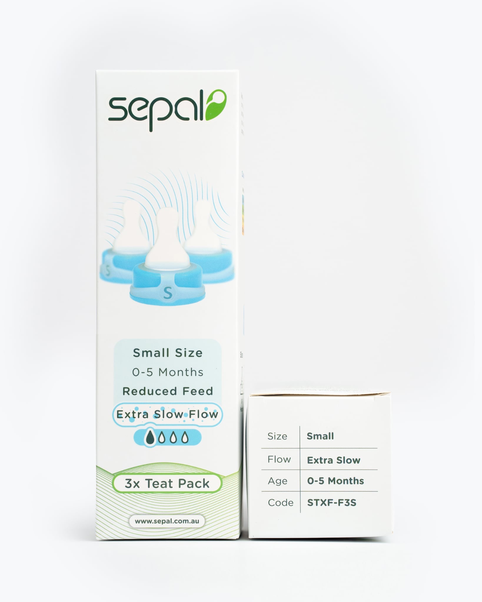 3 Pack Teats | Small Teat | Extra Slow Flow