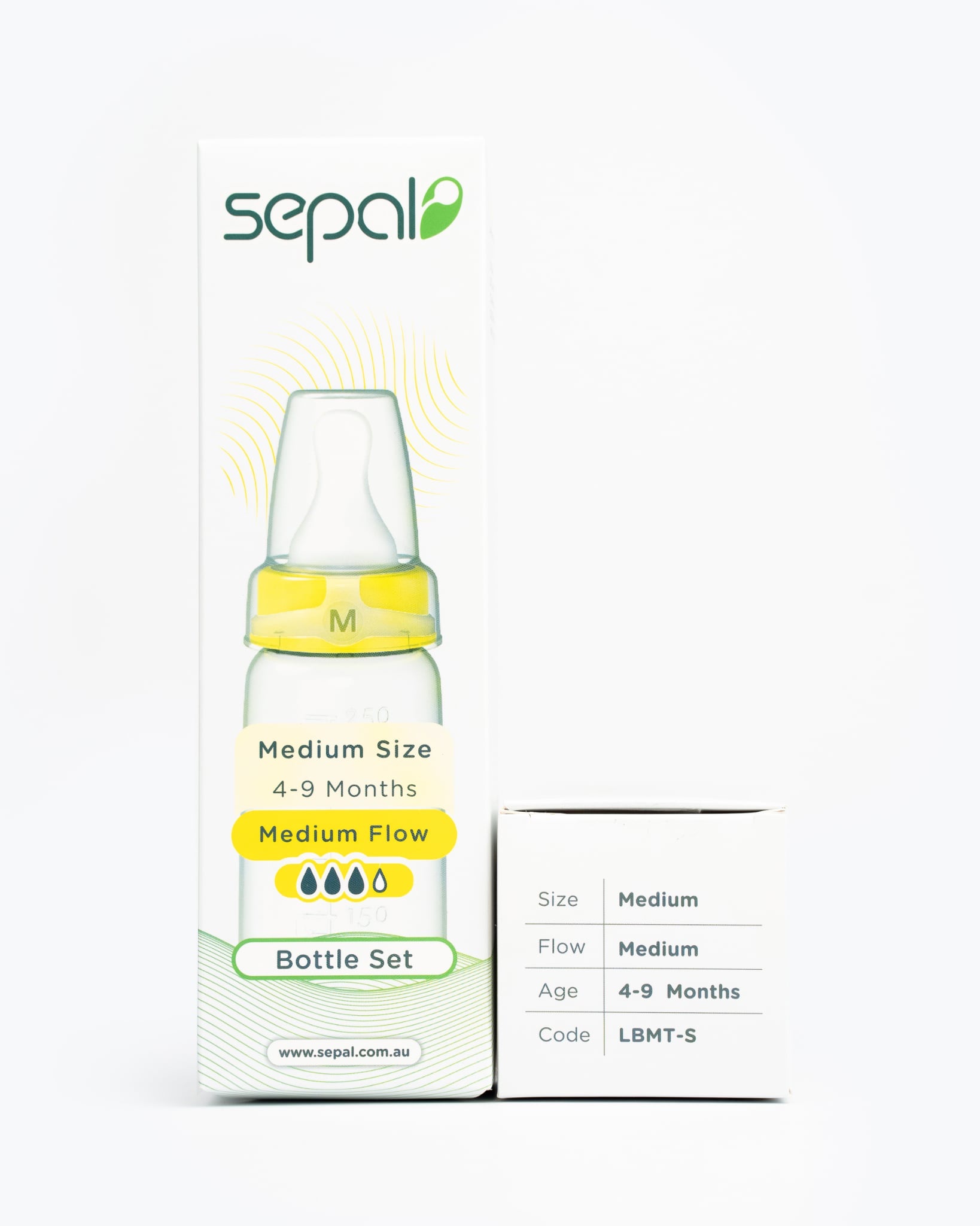 250ml Bottle Set | Medium Teat | Medium Flow