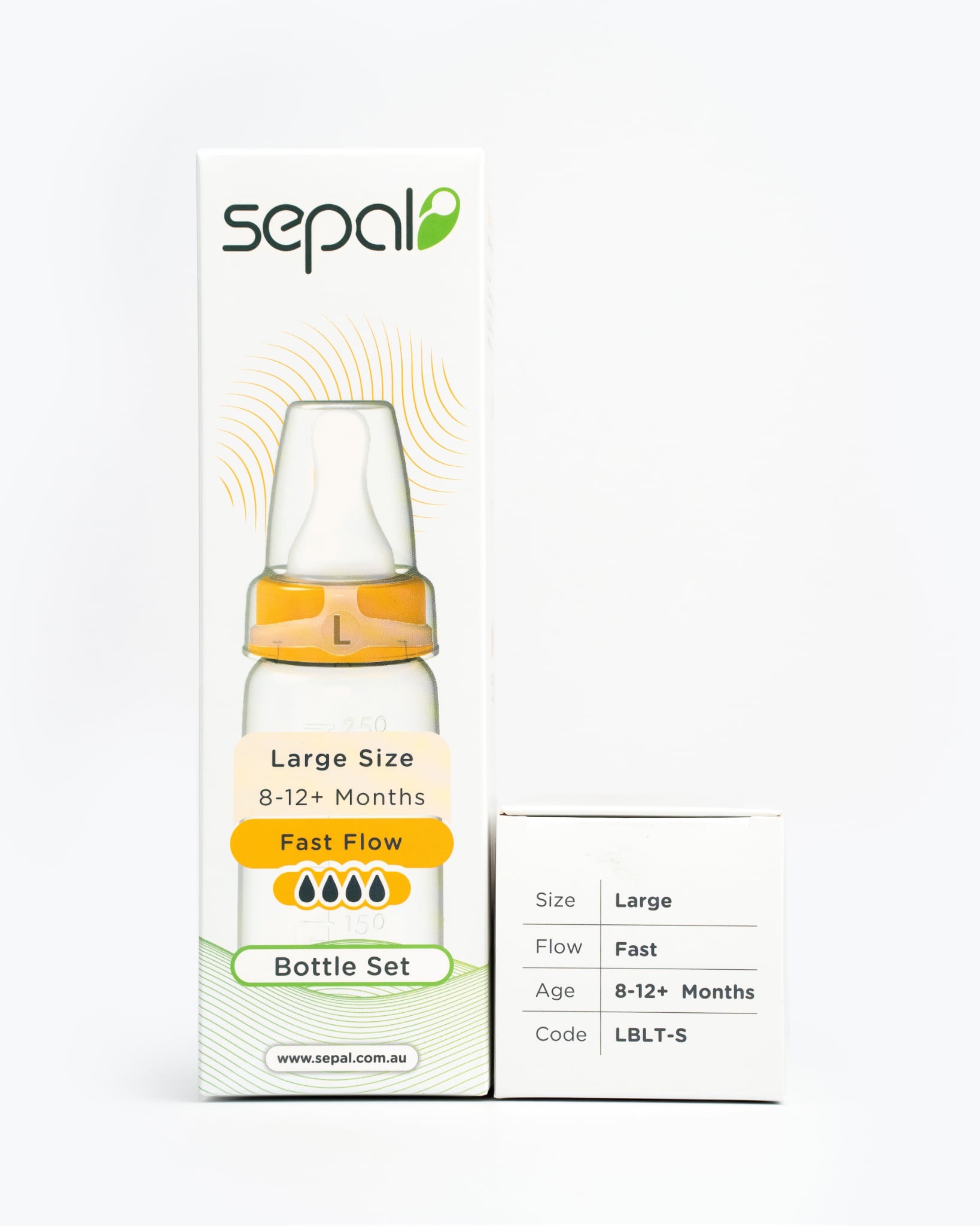 250ml Bottle Set | Large Teat | Fast Flow
