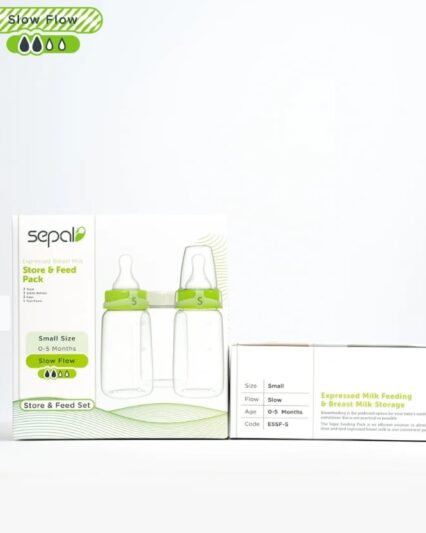 Expressed Breast Milk Store & Feed Pack | Small Teat | Slow Flow